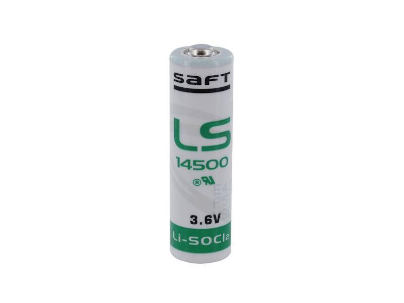 Saft Batterie Lithium 3,6 V 2600 mAh Mignon AA Knopfanschluss-0