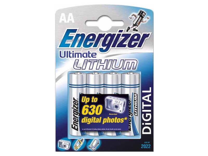 Energizer Ultimate Batterie Lithium Mignon AA 1,5 V Blister-0