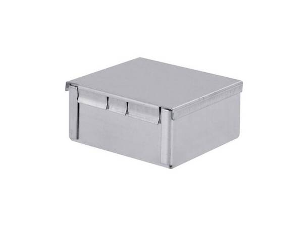 TEKO Gehäuse RF mit 5 Trennwänden 106 x 50 x 26 mm Metall silber