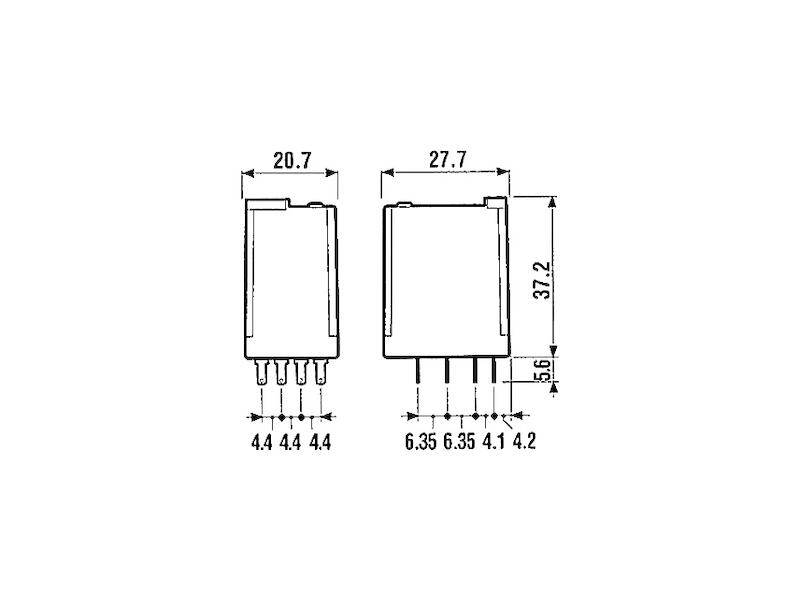 finder Steckrelais 1 VPE (10 Stück) 24 V/DC 7 A (55.34.9.024.0090)-3