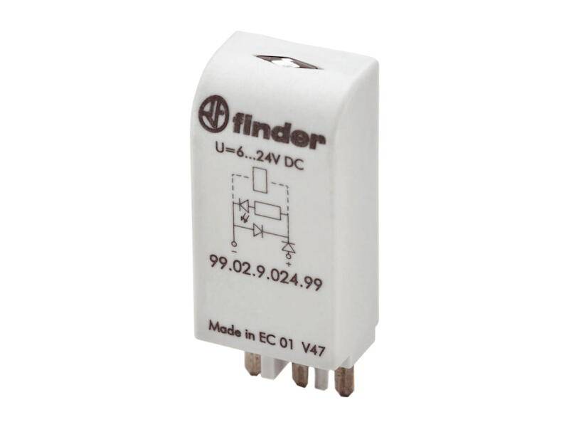 FINDER - 99.02.3.000.00 Modul Freilauf- diode 6-220VDC m.Verpolschutz
