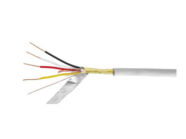 VOKA Installationskabel JYSTY 4x2x0,8 mm² kieselgrau