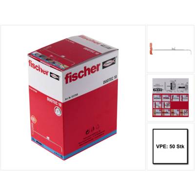 Fischer Hohlraumdübel DUOTEC 10 50mm 50 Stk. ( 537258 )-0