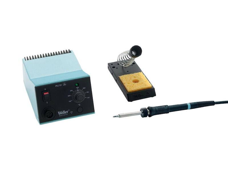 Weller Lötstation WS 81 230 V 80 W hellblau / schwarz-0