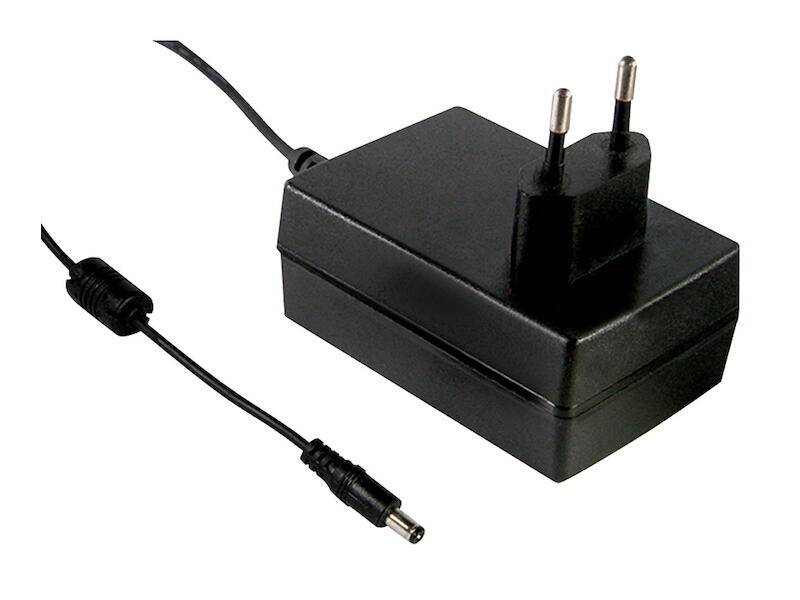 Mean Well Stecker-Netzteil Serie GST18E 18 W 12 V 1,5 A ErP-2-0