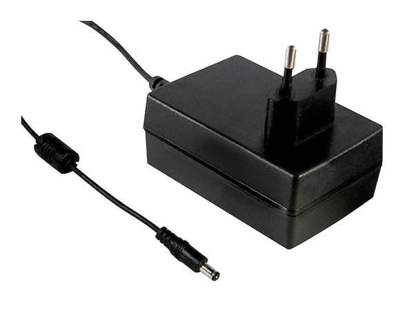 Mean Well Stecker-Netzteil Serie GST18E 18 W 12 V 1,5 A ErP-2