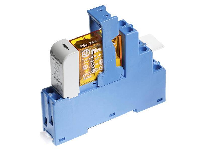 Finder Koppelrelais 2W,8A,230VAC 48.52.8.230.0060 230 V, 8 A, 15 15,8 mm, 78,6 75,3 mm-0