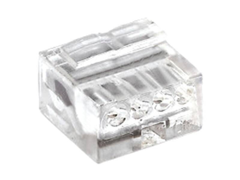WAGO MICRO-Verbindungsdosenklemme 4 polig transparent-0