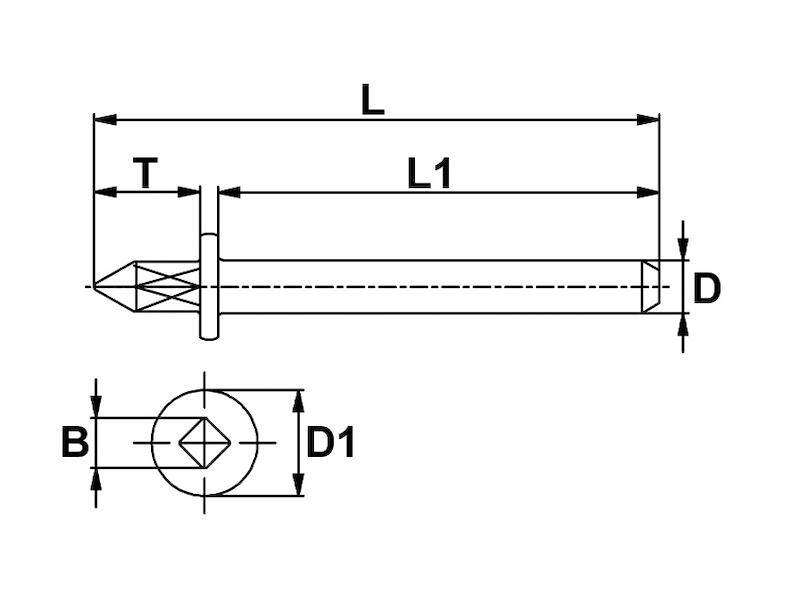 VOGT 100x Lötnagel Messing 11 mm-1