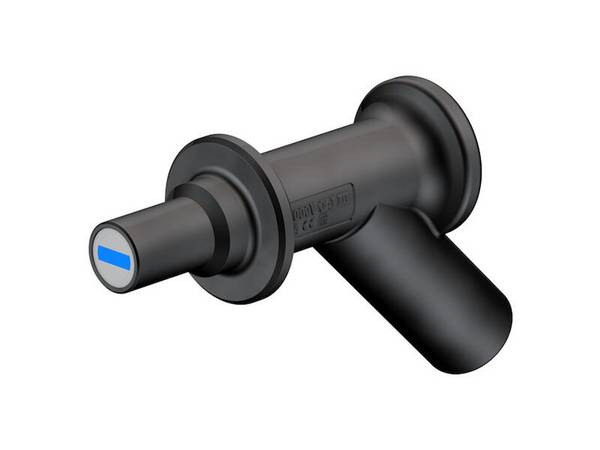 Stäubli XMA-7 Sicherheits-Prüfspitze 66.9516-21 Steckanschluss 4 mm CAT III 1000 V Schwarz 1 St.