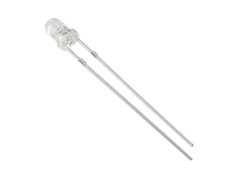 HuiYuan Opto-Electronic 3 mm Fotodiode klar 10 / 10 us Silikon-0