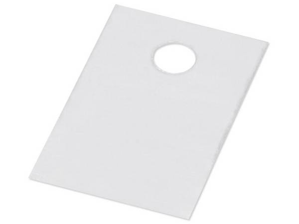 FISCHER Glimmerscheibe TO 220 transparent