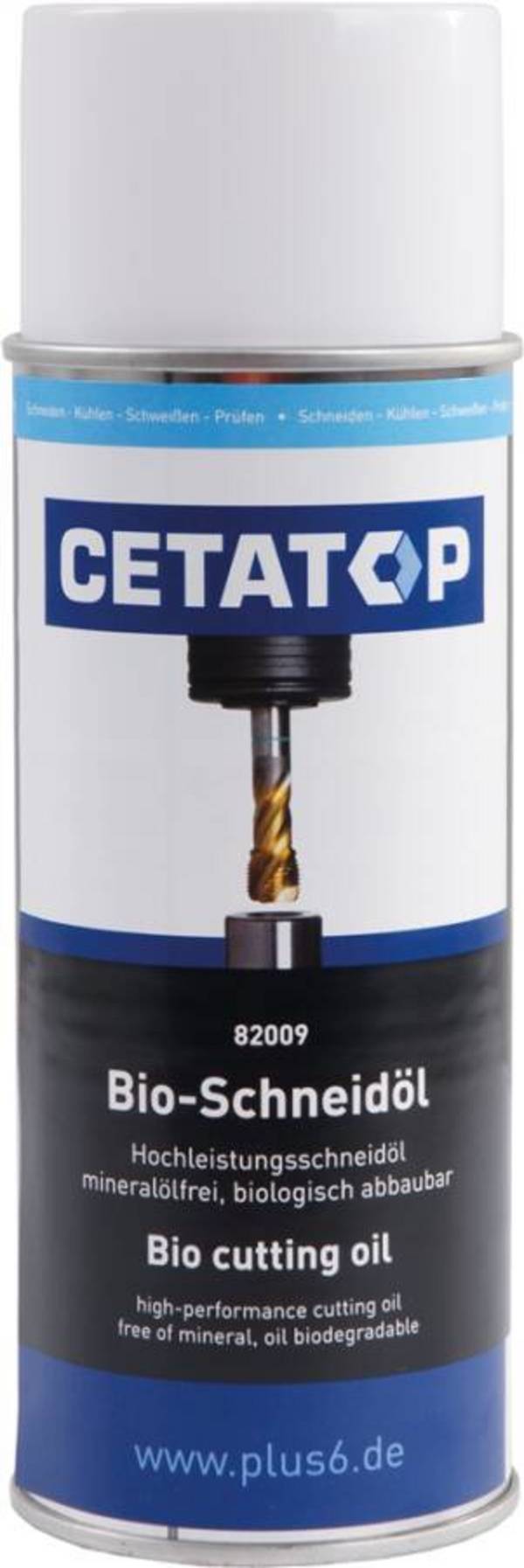 Bohr- und Schneidöl CETATOP 82009 Inhalt 400 ml Gebindeart Spraydose pH-Wert -
