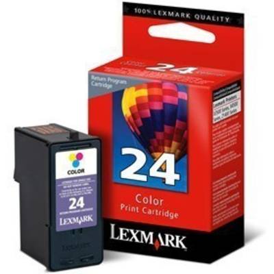 Original Lexmark 18C1524E / 24 Druckerpatrone Color 185 Seiten