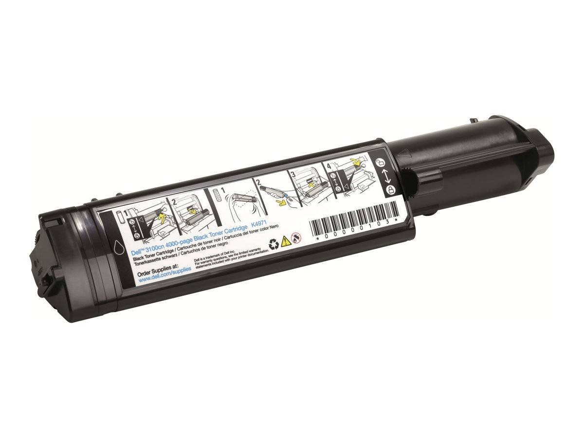 Original Dell 593-10067 / K4971 Toner Schwarz 4000 Seiten-0