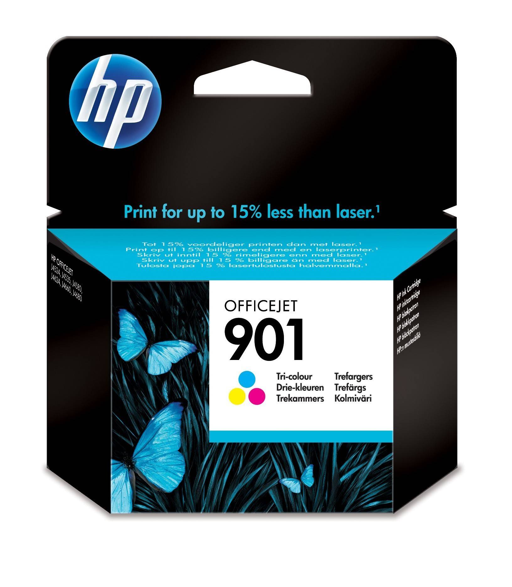Original HP CC656AE / 901 Druckerpatrone Color 360 Seiten