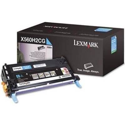 Original Lexmark X560H2CG Toner Cyan 10000 Seiten