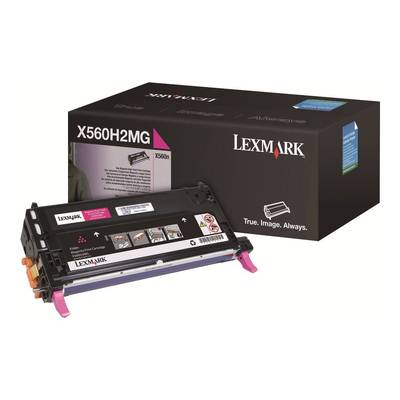 Original Lexmark X560H2MG Toner Magenta 10000 Seiten
