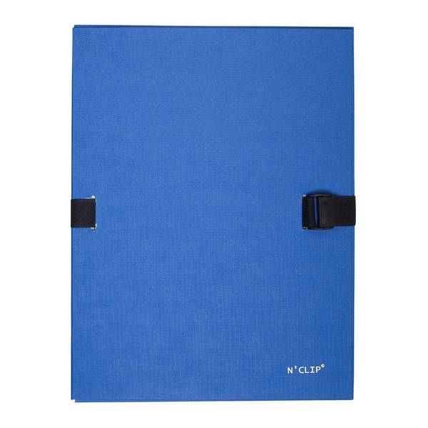 EXACOMPTA Dokumentenmappe N'CLIP, DIN A4, blau