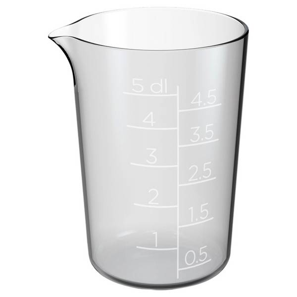 GastroMax Messbecher, 0,5 Liter, transparent (63400101)