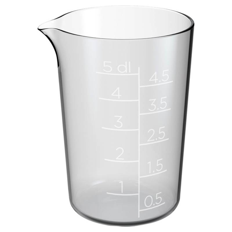 GastroMax Messbecher, 0,5 Liter, transparent (63400101)-0