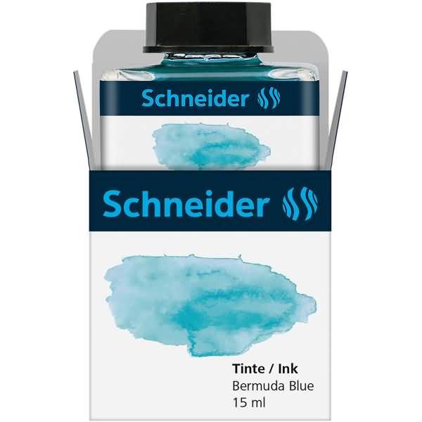Füllhaltertinte pastell Glas 15ml bermuda blue-1
