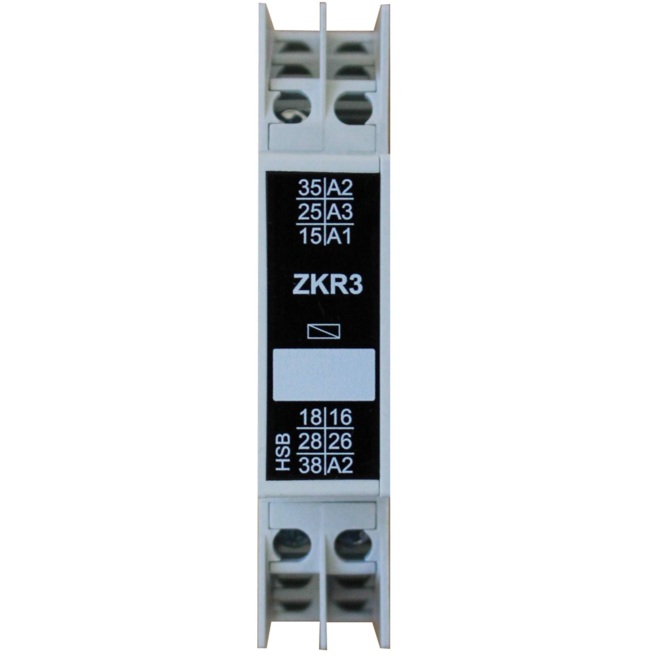Koppelrelais ZKR2 2 Wechsler 24V DC/AC und 230V AC-0