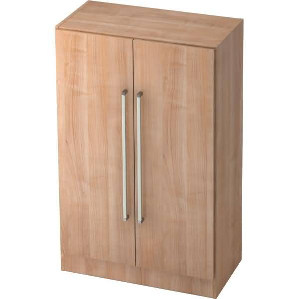 Schrank Solid 3OH BxTxH 80x42x127cm Griff CE Nussbaum/Nussbaum-0