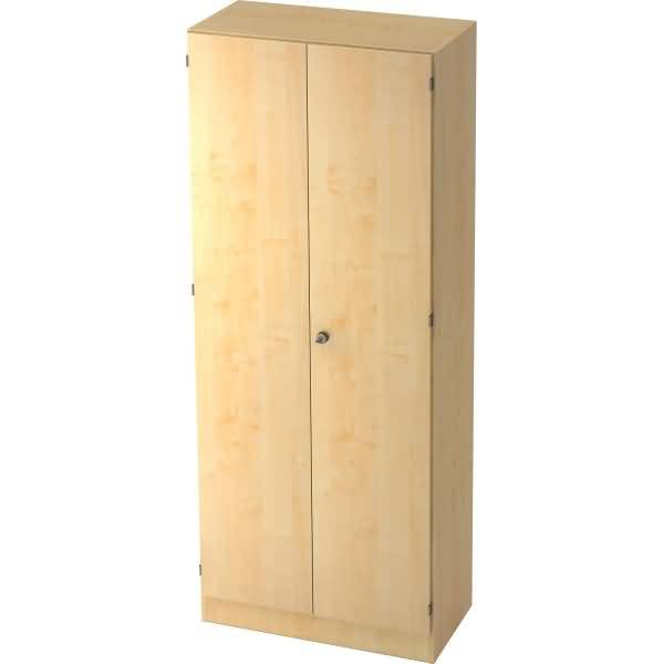 Garderobeschrank Solid 5OH BxTxH 80x42x200,4cm Griff SG Ahorn/Ahorn