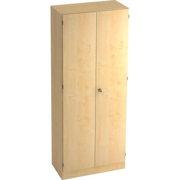 Garderobeschrank Solid 5OH BxTxH 80x42x200,4cm Griff SG Ahorn/Ahorn-1