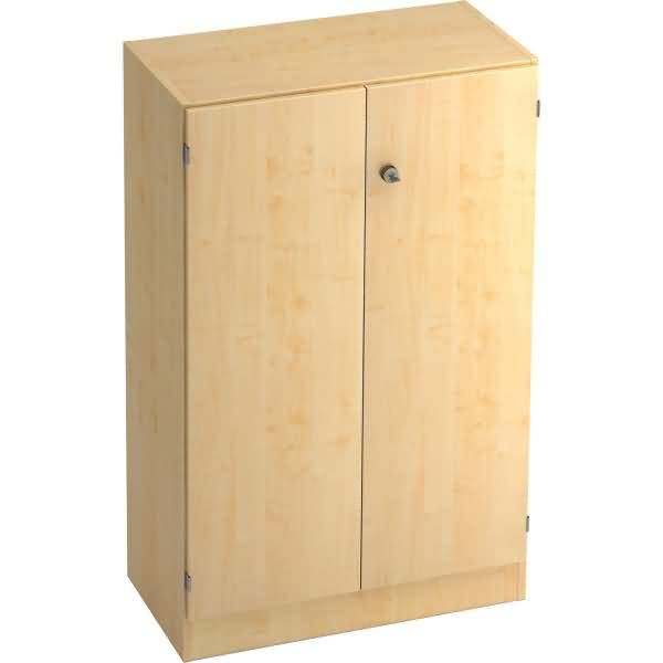 Schrank Solid 3OH BxTxH 80x42x127cm Griff SG Ahorn/Ahorn-0