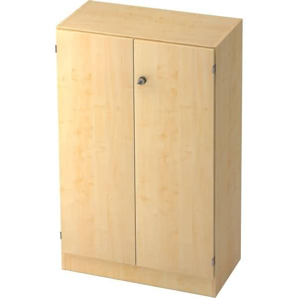 Schrank Solid 3OH BxTxH 80x42x127cm Griff SG Ahorn/Ahorn-1