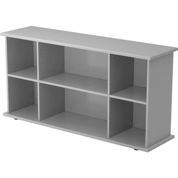 Sideboard SB 2OH offen BxTxH 166,1x44,8x84cm Grau-0
