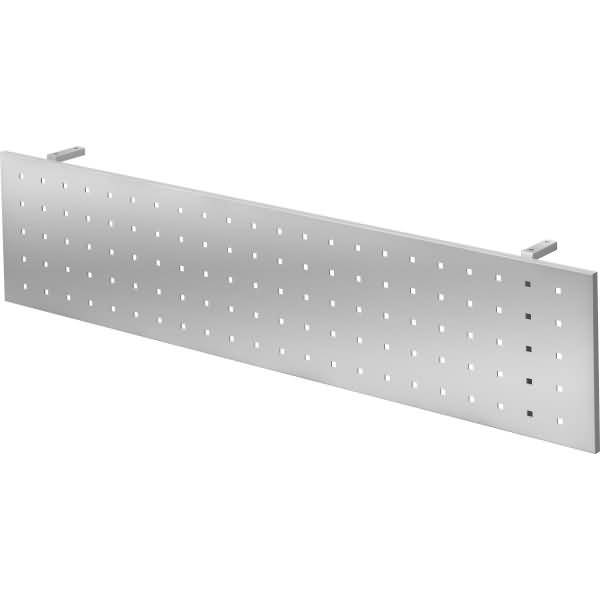 Knieraumblende H=35cm 160cm Silber