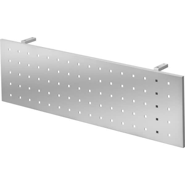 Knieraumblende H=35cm 120cm Silber