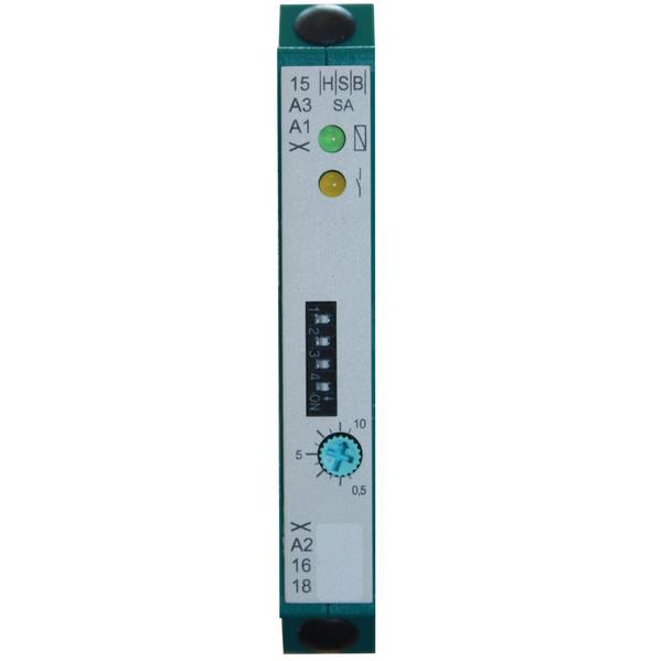 SA Zeitrelais, anzugsverzögert, 1 Wechsler, 24V DC/AC und 230V AC