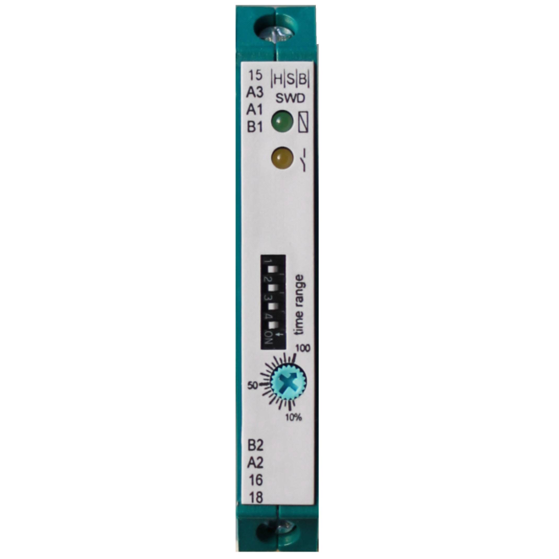 SWD Zeitrelais, watchdog, 1 Wechsler, 24V DC/AC und 230V AC-0