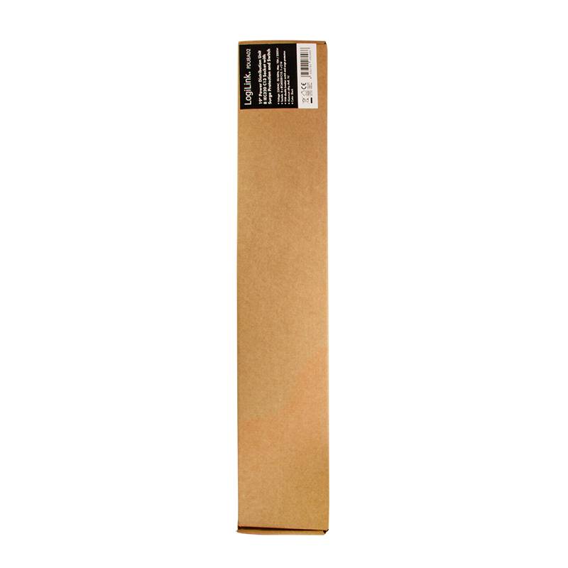 LogiLink Professional 19" Steckdosenleiste 8-fach IEC320 C13, mit ÜSS und Schalter-3
