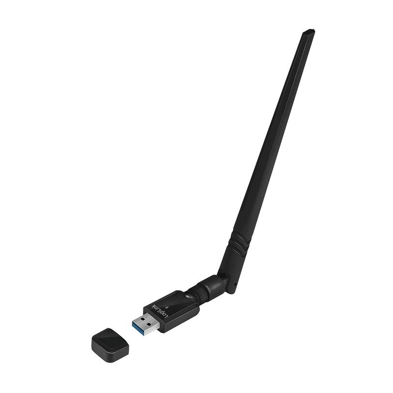 LogiLink Wireless LAN 802.11ac USB 3.0 Adapter, 2T2R, mit Antenne-4