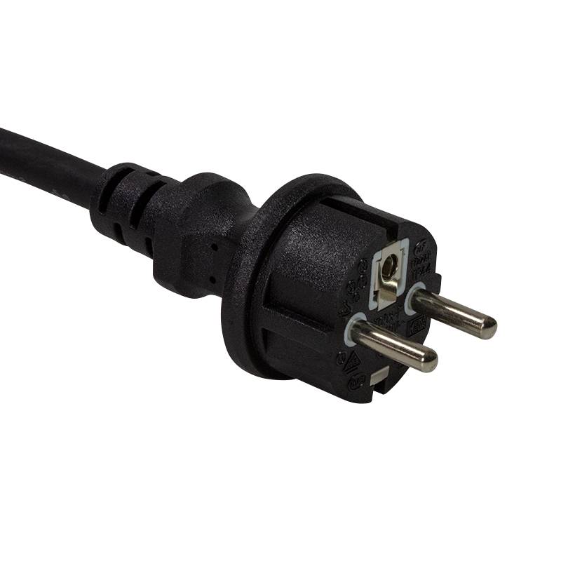 LogiLink Outdoor-Steckdosenleiste, 3-fach, schwarz, IP44-4