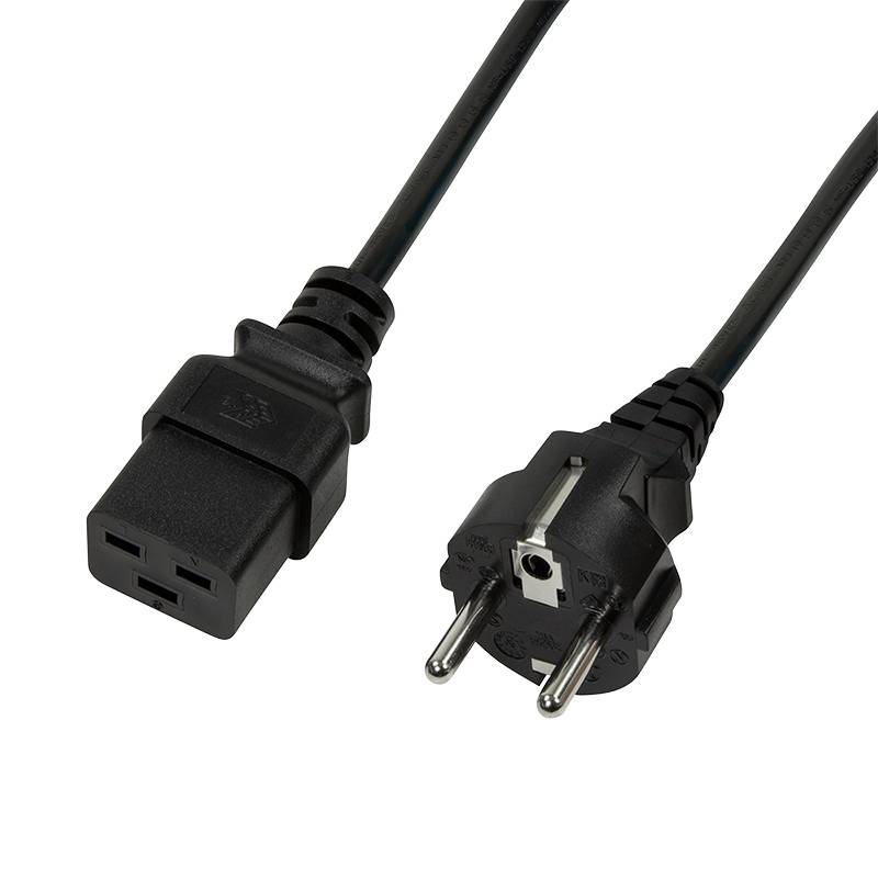 LogiLink Stromkabel - CEE 7/7 (M) gerade zu IEC 60320 C19 gerade - Wechselstrom-5