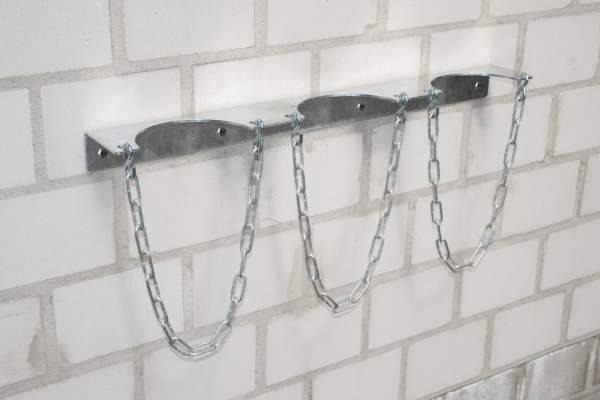 Bauer Gasflaschen-Wandhalterung GWH 140-III, feuerverzinkt für 3 Flaschen 320mm-0