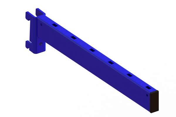 KR Kragarm 70/30 x 600 mm RAL 5010 kpl. Enzianblau-0