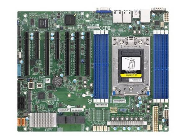 SUPERMICRO H12SSL-C - Motherboard - ATX - Socket SP3 - USB 3.0 - 2 x Gigabit LAN