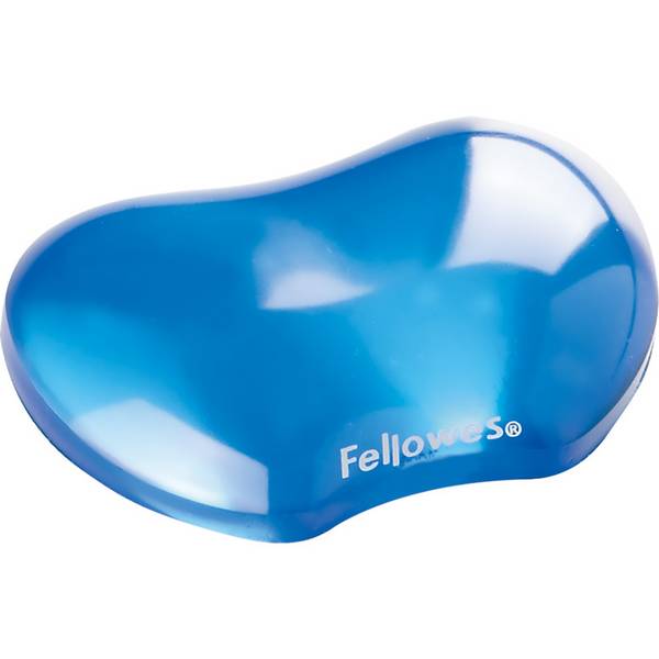Fellowes Maus-Handgelenkauflage Crystals Gel, blau