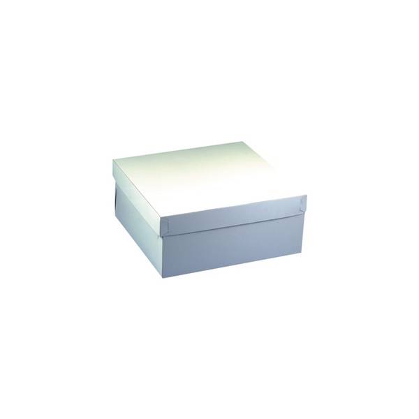 PAPSTAR Torten-Karton mit Deckel, Maße: 300 x 300 x 100 mm