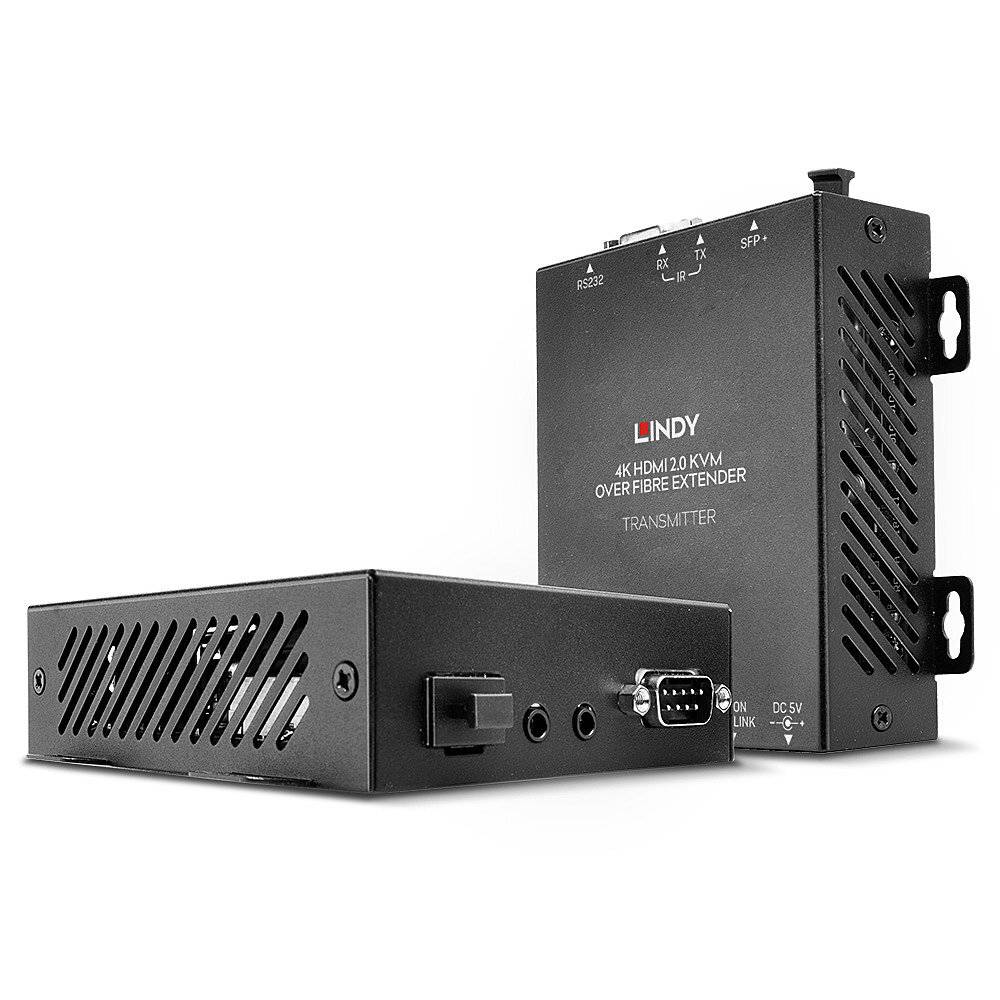 LINDY 300m Fibre Optic HDMI 18G & USB KVM Extender-8