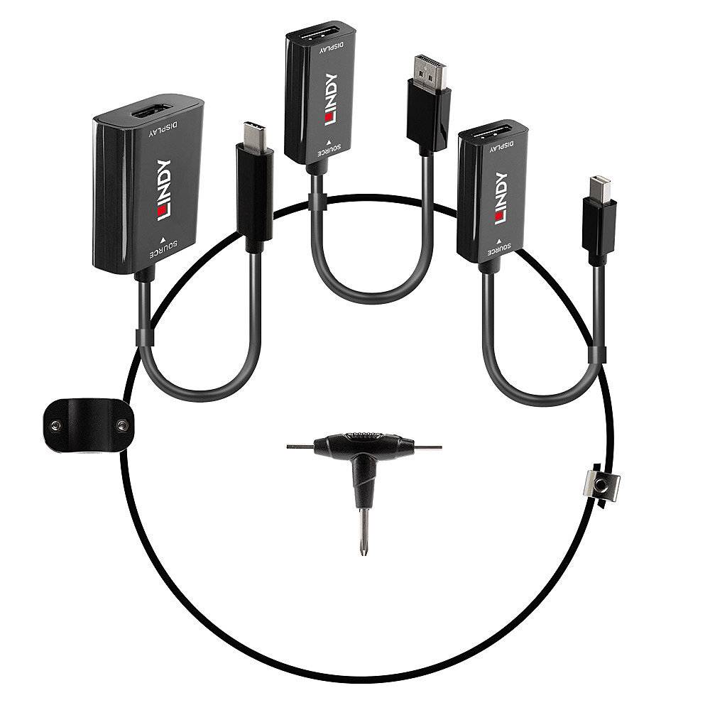 Lindy - Videoadapter - Schwarz - unterstützt 4K 60 Hz (3840 x 2160)-9