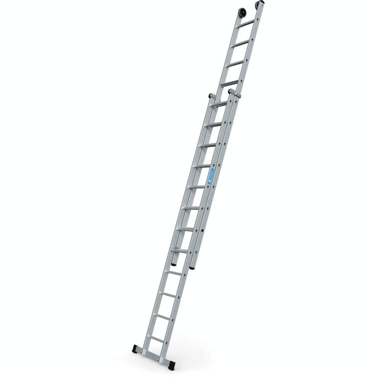 Schiebeleiter,2x12 Stufe(n),Holm L 6,42m,2-tlg.,Alu-0