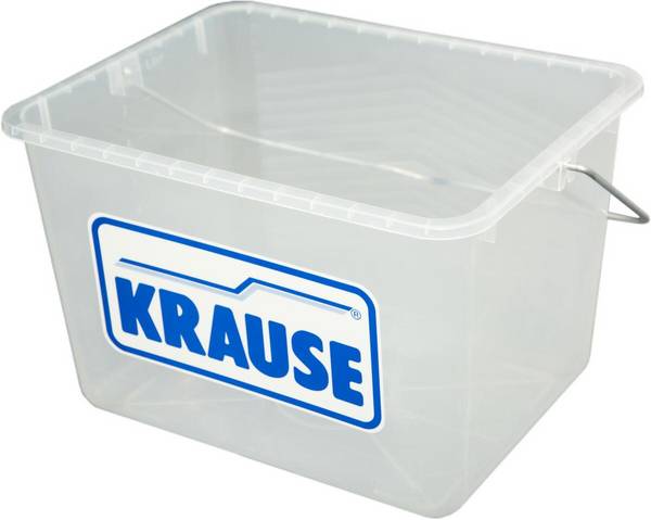 Eimer,f. Stufenstehleiter,8l,Kunststoff,transparent